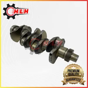 Yanmar 4TNV94 4TNV98 Crankshaft (Forged, New) Excavator, Backhoe, Pump, Boat 129902-21000